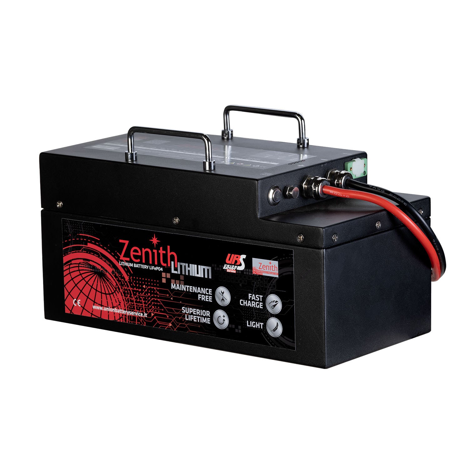 Batteria auto Zenith Power Pack al LifePO4 ZLI024036 25, LITIO 25.6V 50Ah